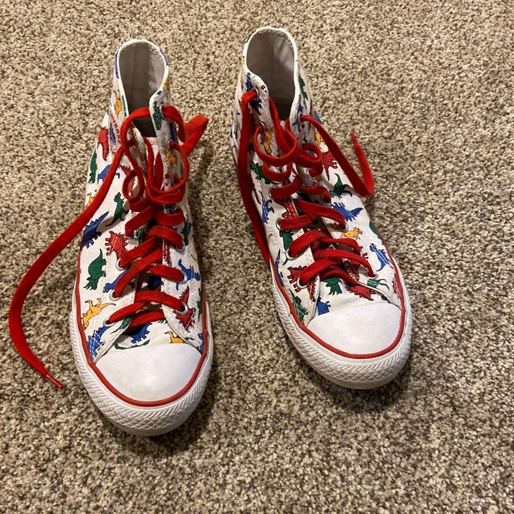 dinosaur converse